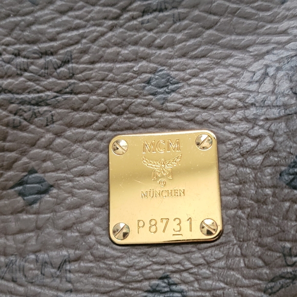 MCM Brown Tote (EUC) - Picture 3 of 4